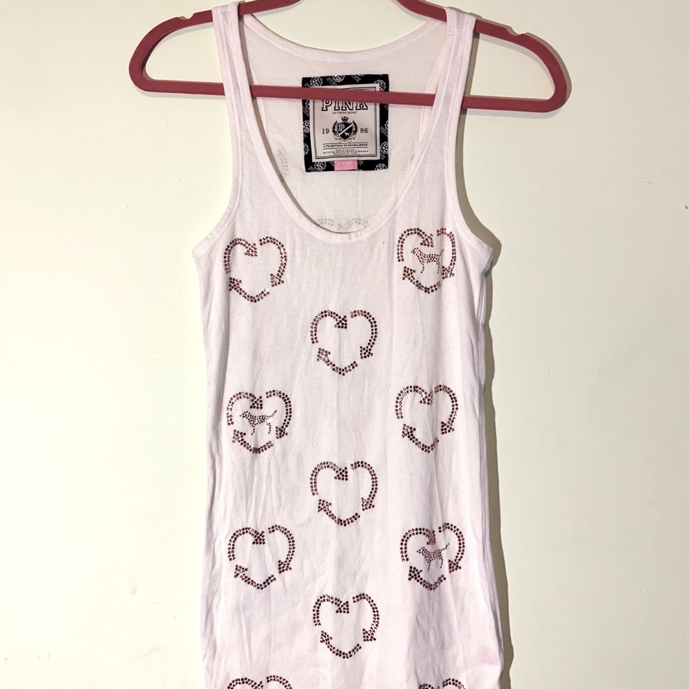 Pink tank top